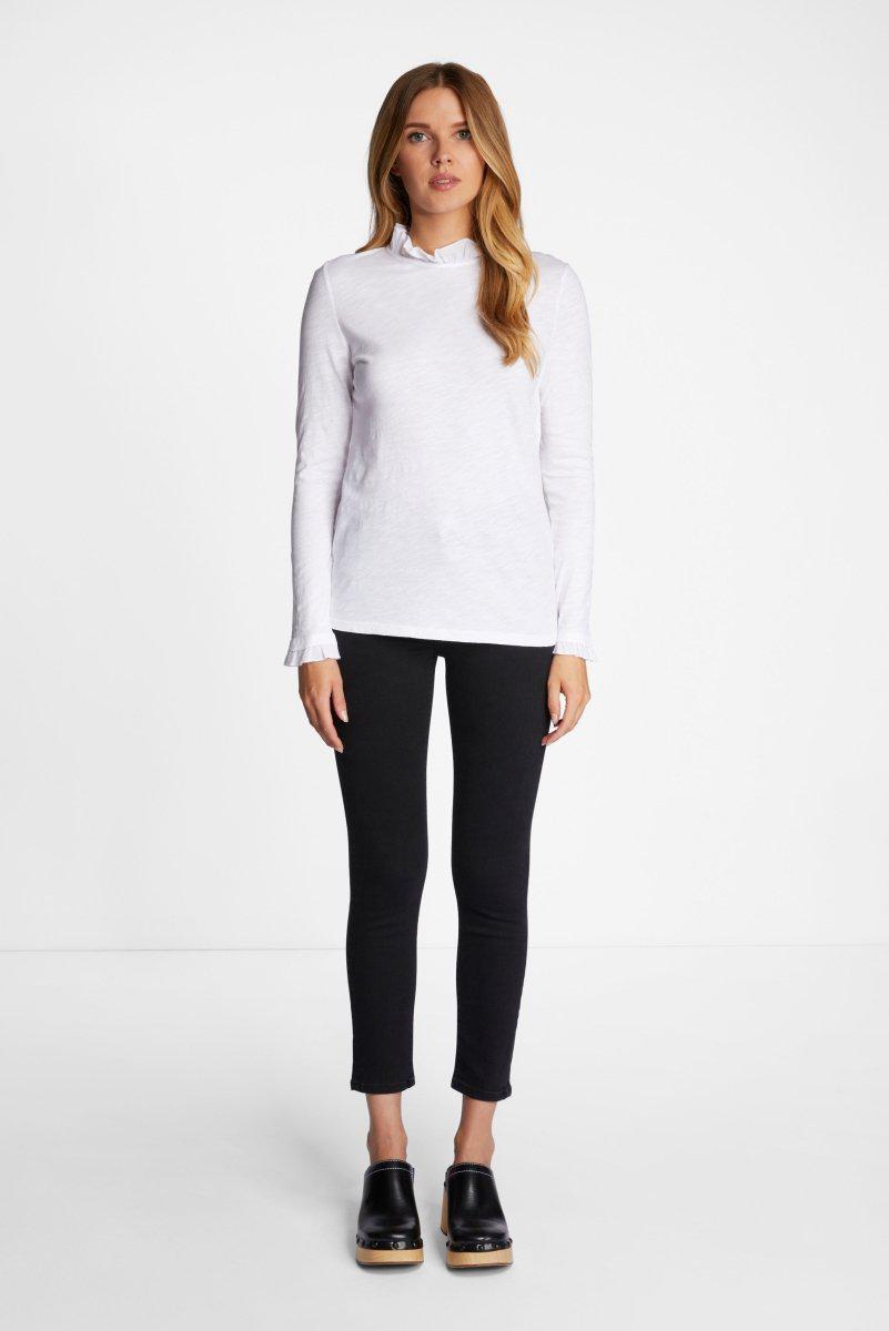 Eich & Royal Longsleeve mit Frill-Kragen