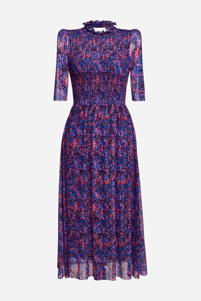 Eich & Royal Meshkleid Mit Rüschenkragen