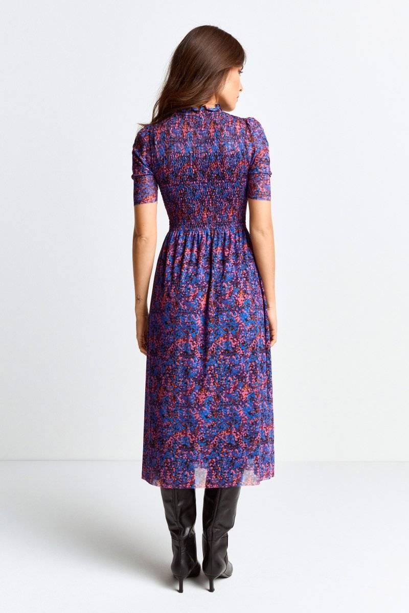 Eich & Royal Meshkleid Mit Rüschenkragen