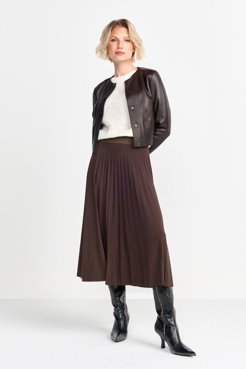 Eich & Royal Midi-Plisseerock