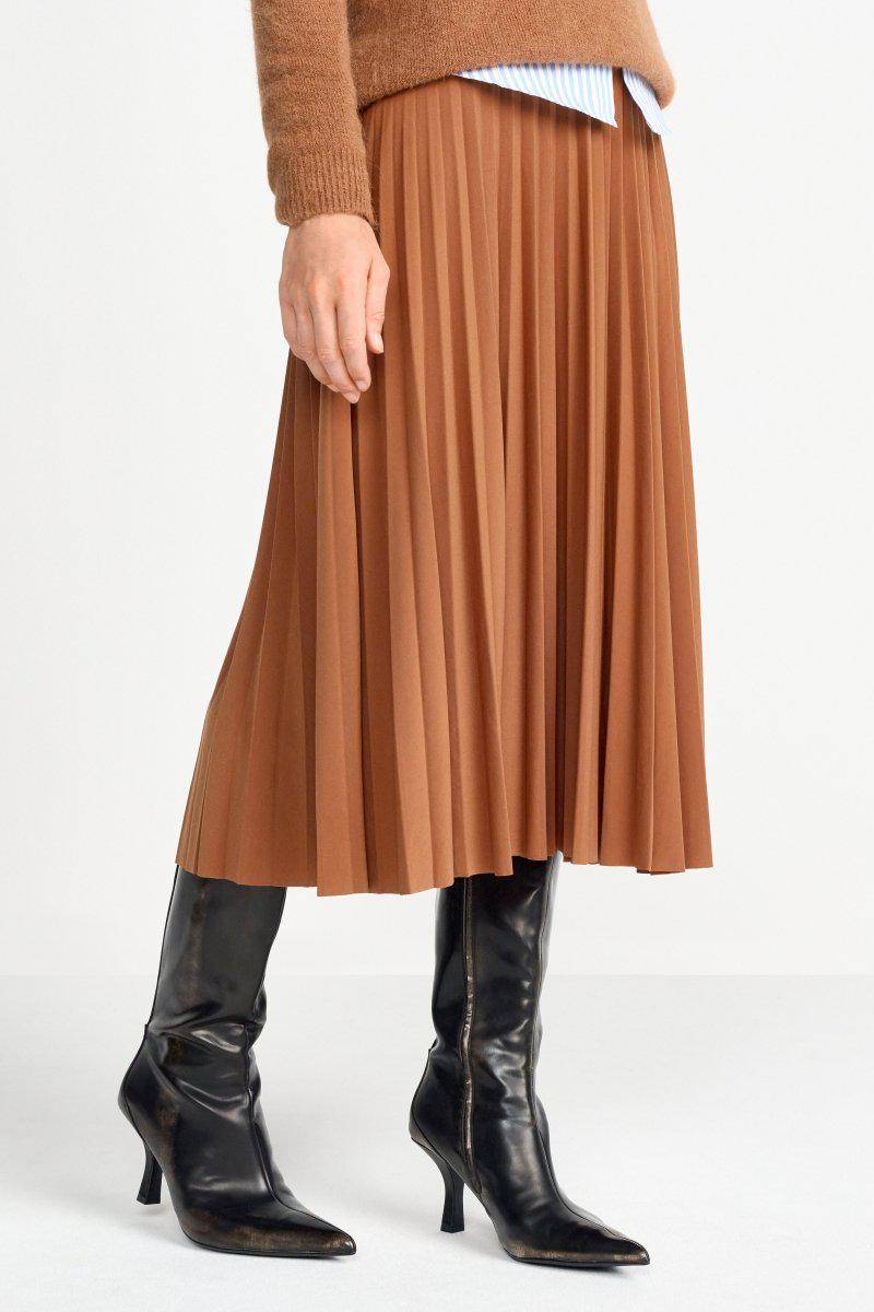 Eich & Royal Midi-Plisseerock