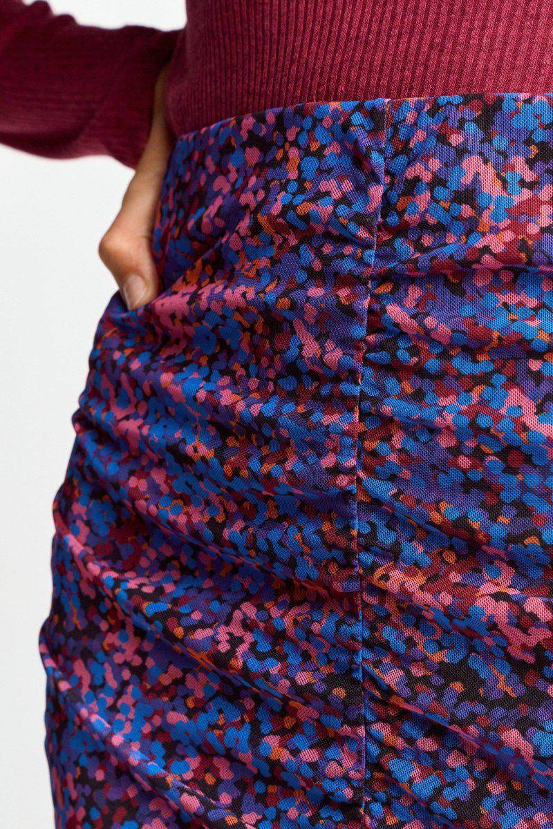 Eich & Royal Midirock Mit Floralem Allover-Print