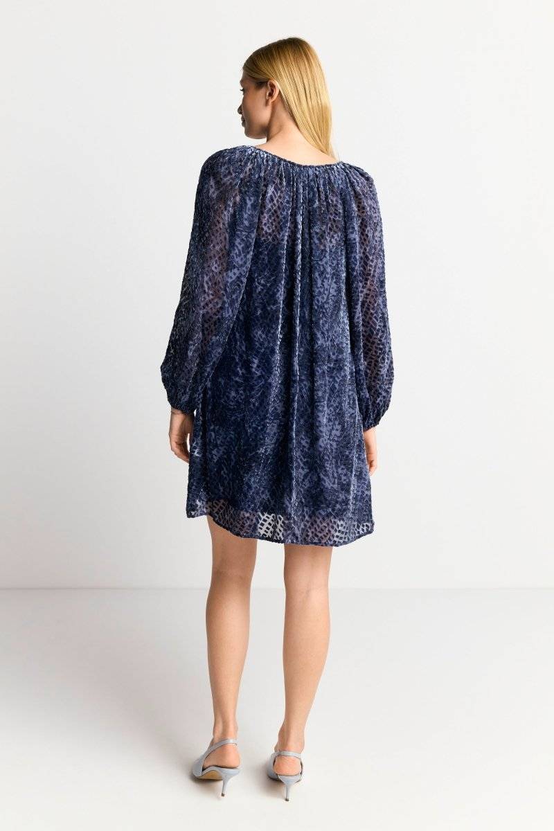 Eich & Royal Mini-Blusenkleid Aus Samt