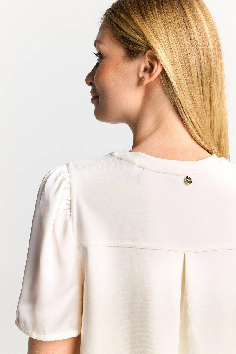 Eich & Royal Minikleid Mit Seidigen Puffärmeln