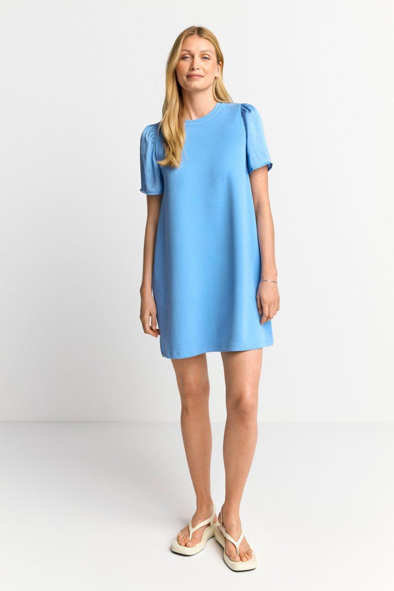 Eich & Royal Minikleid Mit Seidigen Puffärmeln