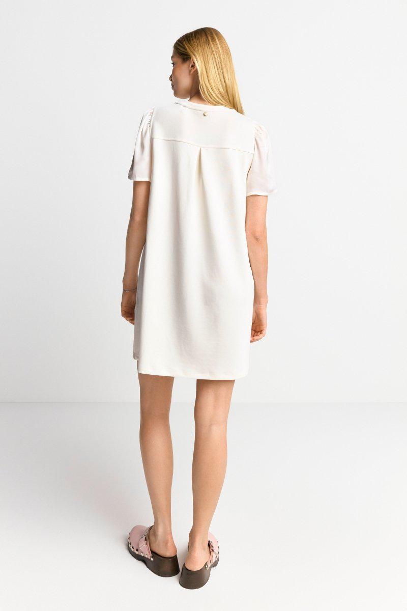 Eich & Royal Minikleid Mit Seidigen Puffärmeln