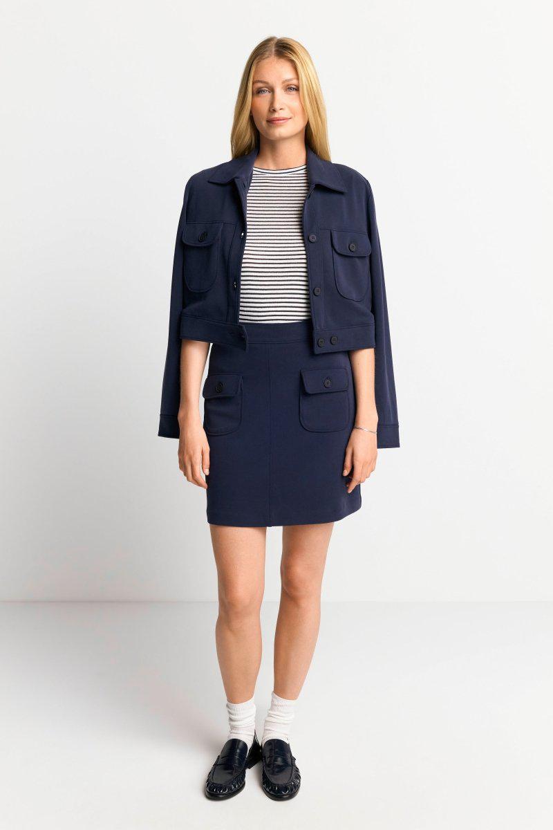 Eich & Royal Minirock Aus Supersoftem Jersey