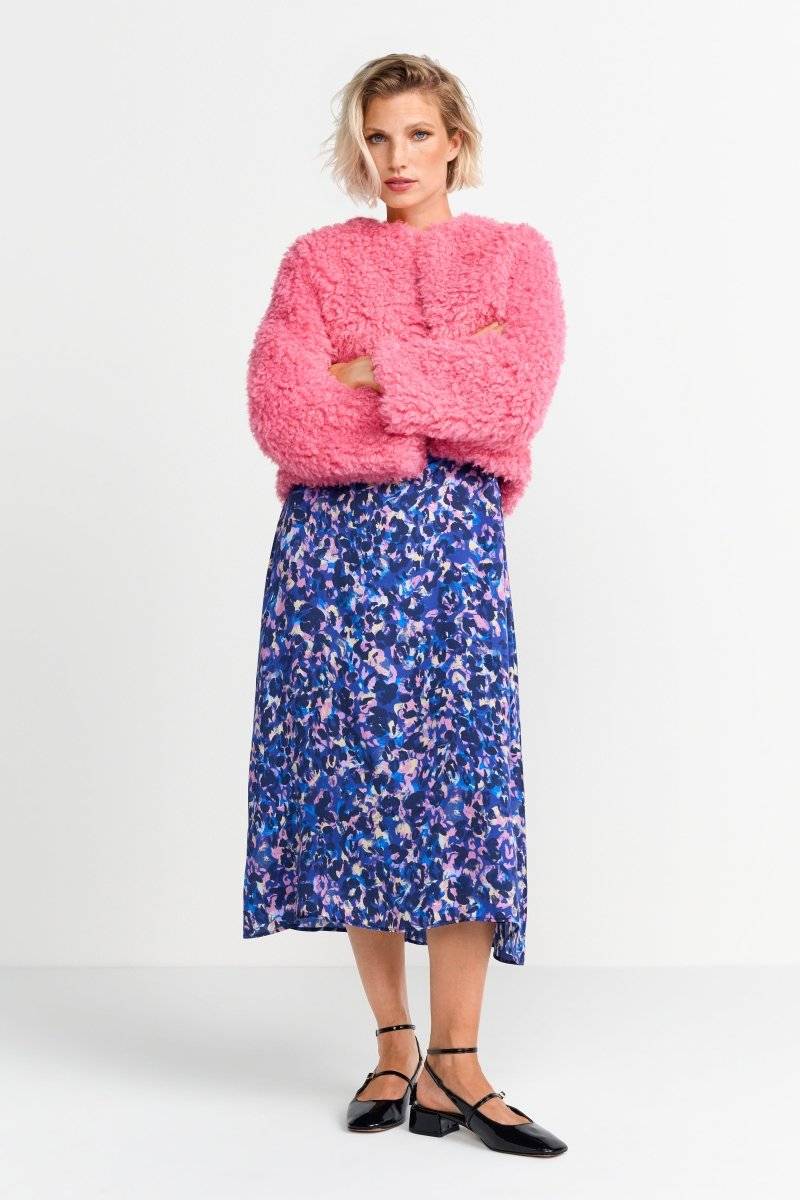 Eich & Royal Offene Kunstfelljacke