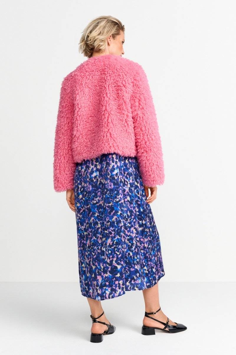 Eich & Royal Offene Kunstfelljacke