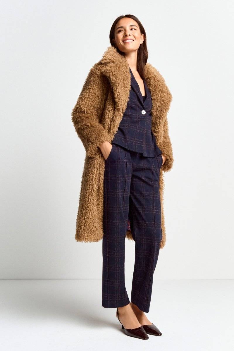 Eich & Royal Oversized-Mantel Aus Kustfell