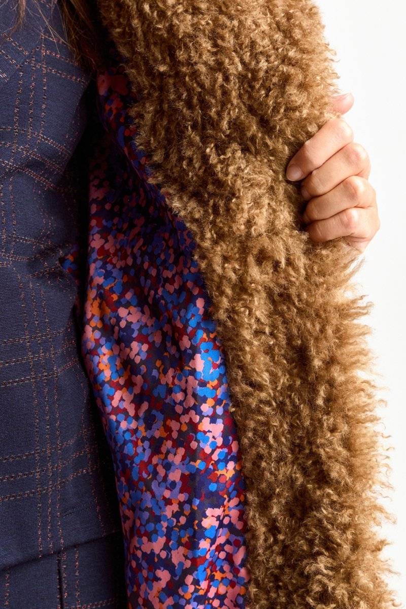 Eich & Royal Oversized-Mantel Aus Kustfell