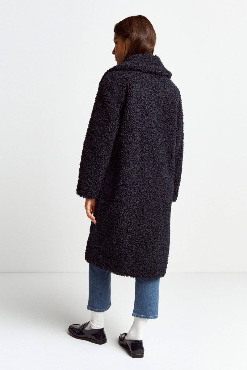 Eich & Royal Oversized-Mantel Aus Teddyfell