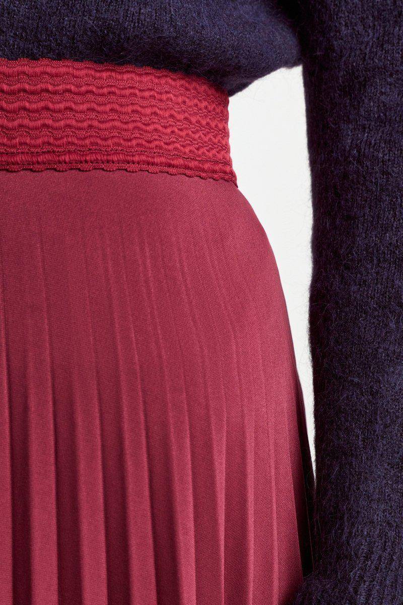 Eich & Royal Plisseerock Mit Elastischem Bund