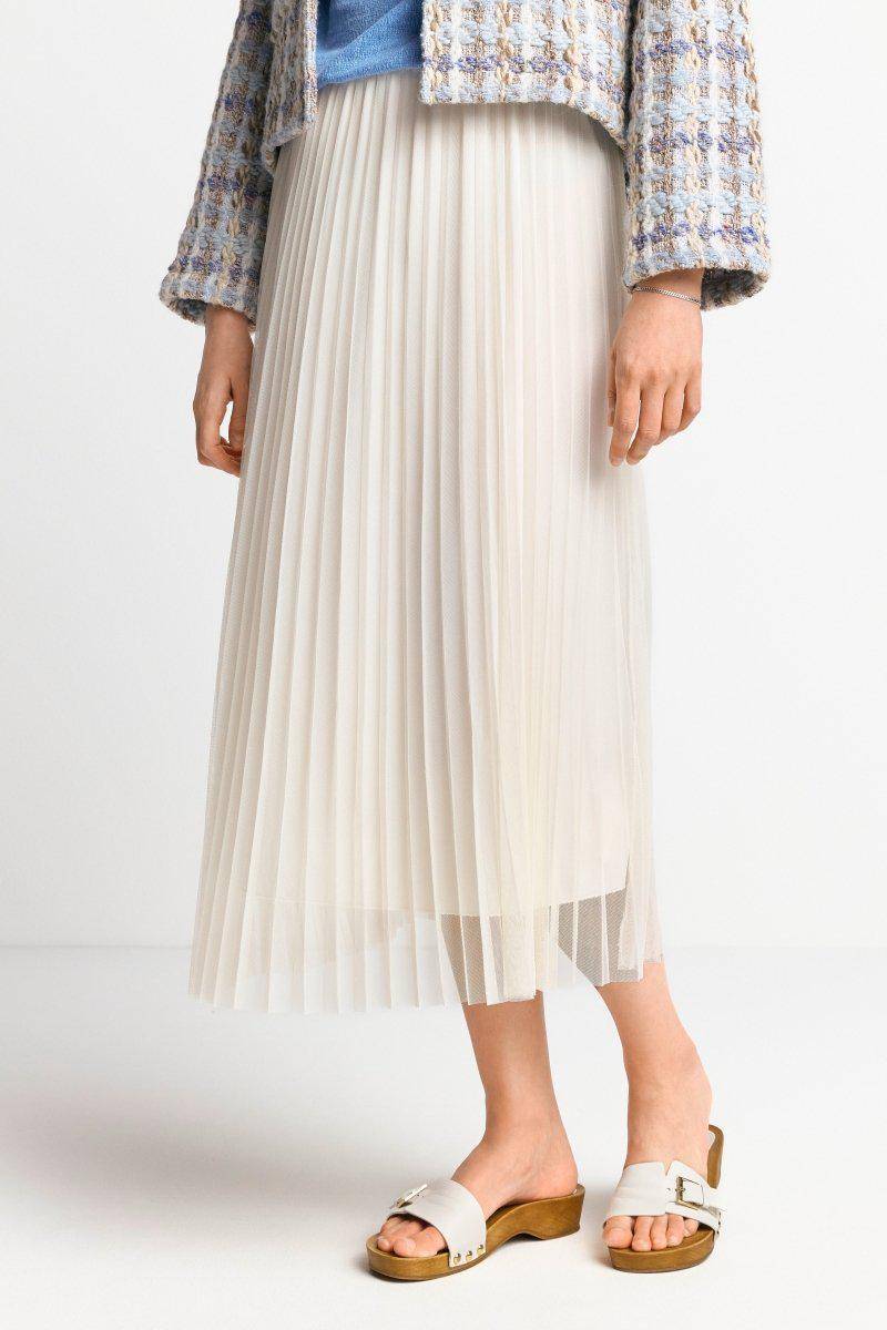 Eich & Royal Plisseerock Mit Elastischem Bund