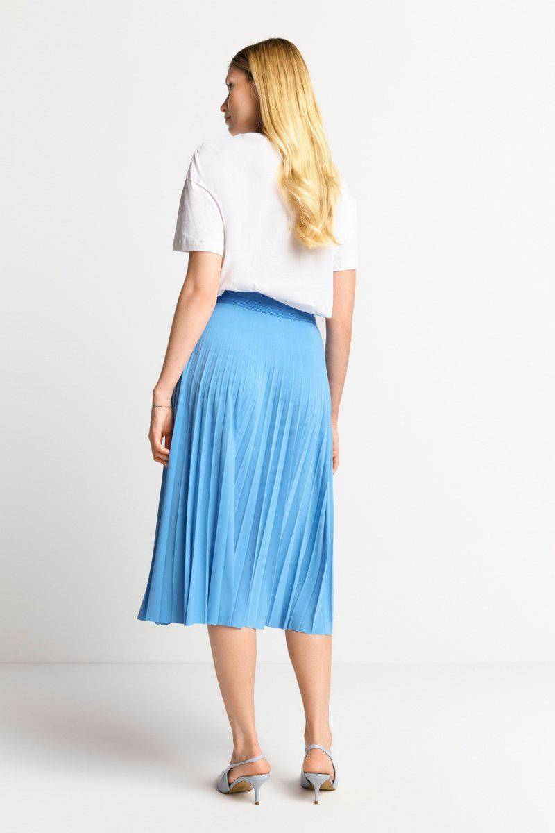 Eich & Royal Plisseerock Mit Elastischem Taillenbund