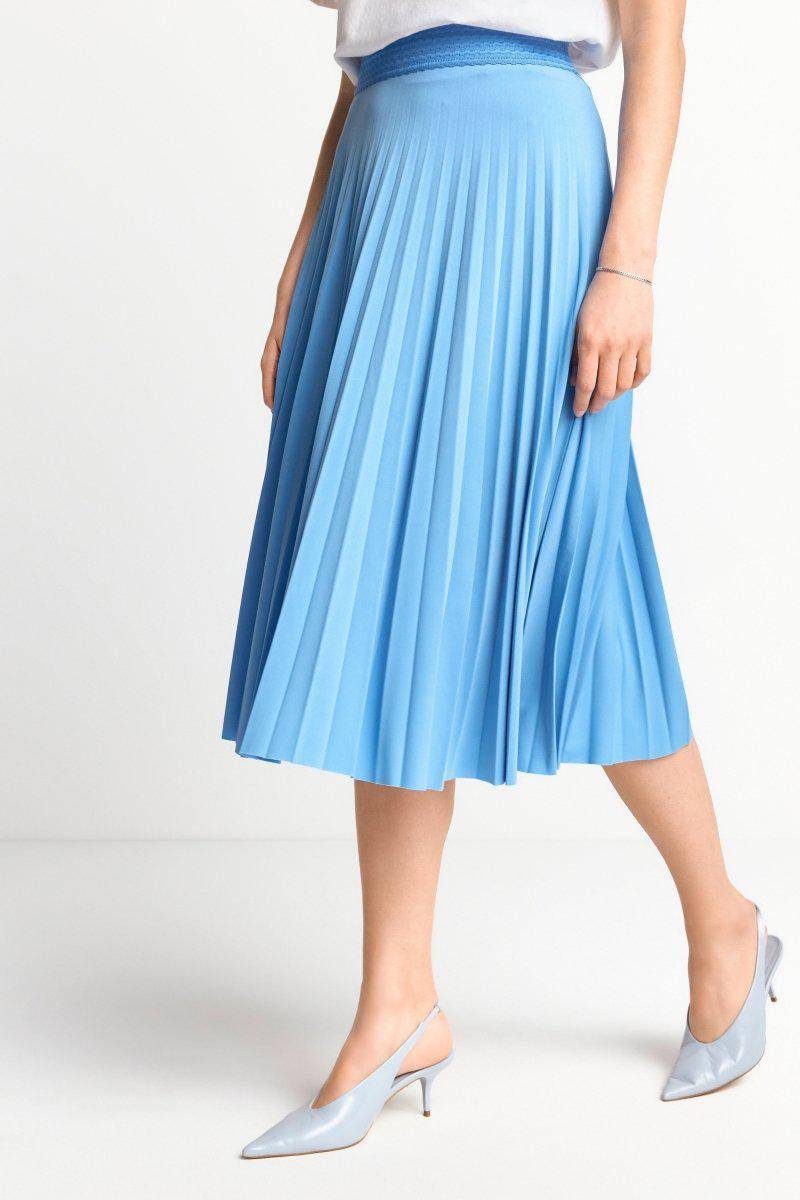 Eich & Royal Plisseerock Mit Elastischem Taillenbund