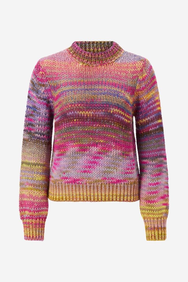 Eich & Royal Pullover Aus Buntem Melange-Strick
