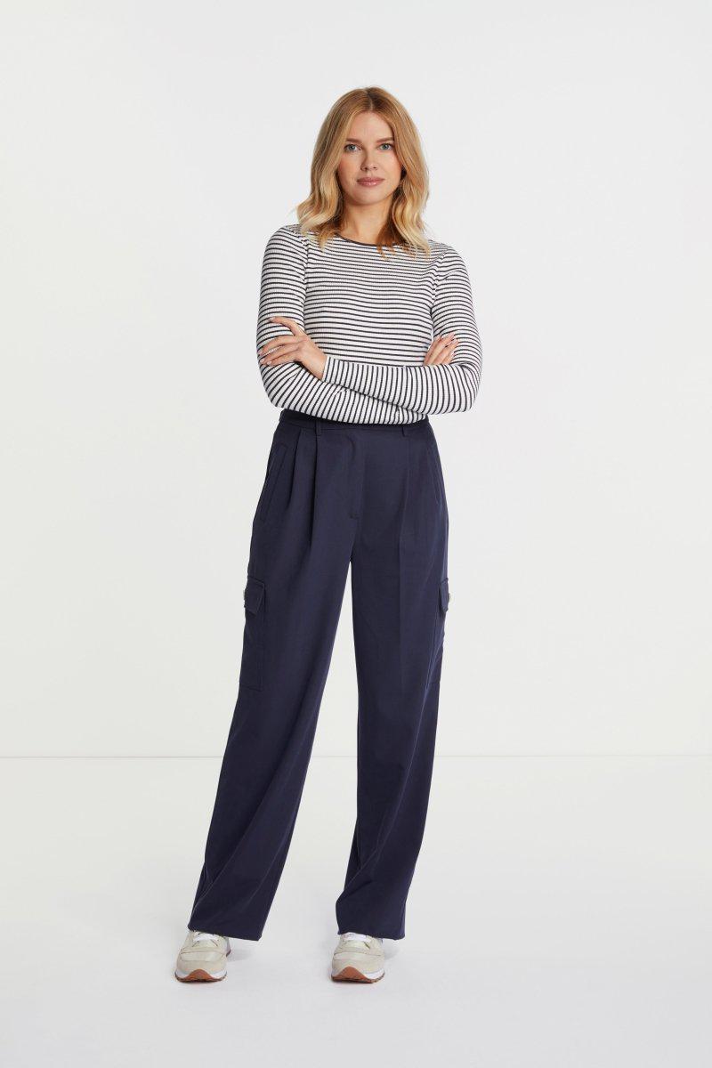 Eich & Royal Rib-Longsleeve Aus Bio-Baumwolle