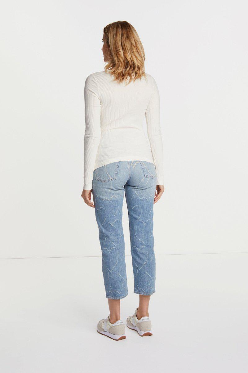 Eich & Royal Rib-Longsleeve Mit Rundhals