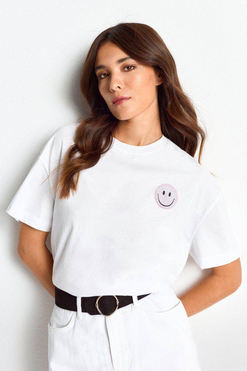 Eich & Royal Statement-Shirt mit Crew-Neck