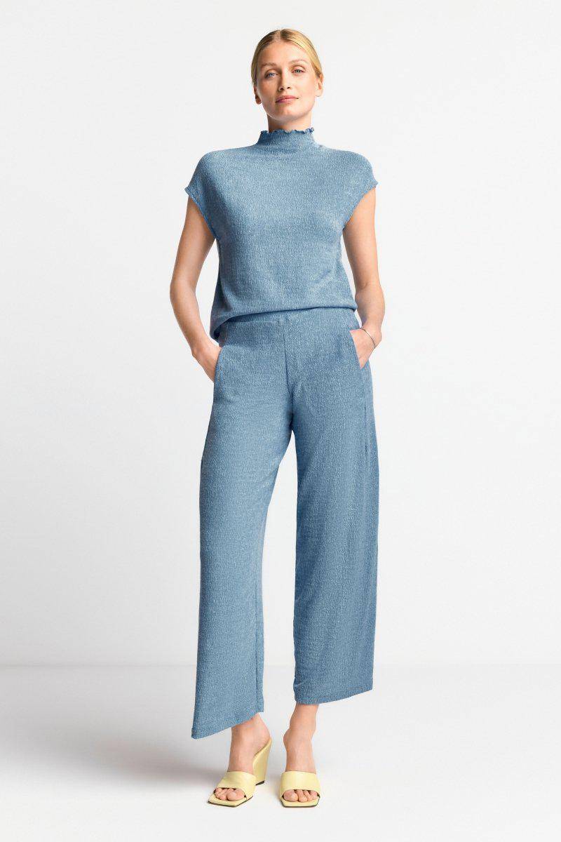 Eich & Royal Stoffhose in Crinkle-Optik