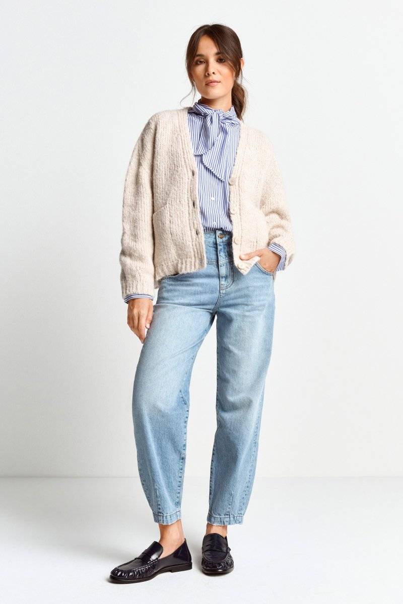 Eich & Royal Strickcardigan Mit Knopfleiste