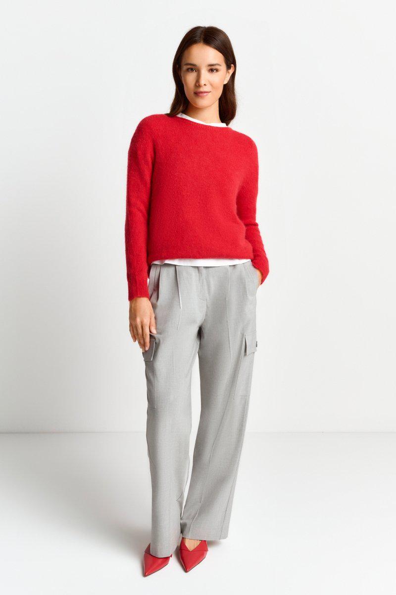 Eich & Royal Strickpullover Aus Weichem Materialmix