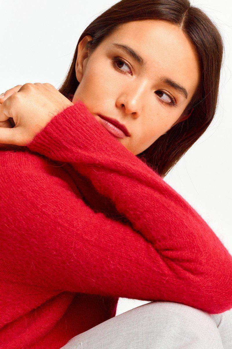 Eich & Royal Strickpullover Aus Weichem Materialmix