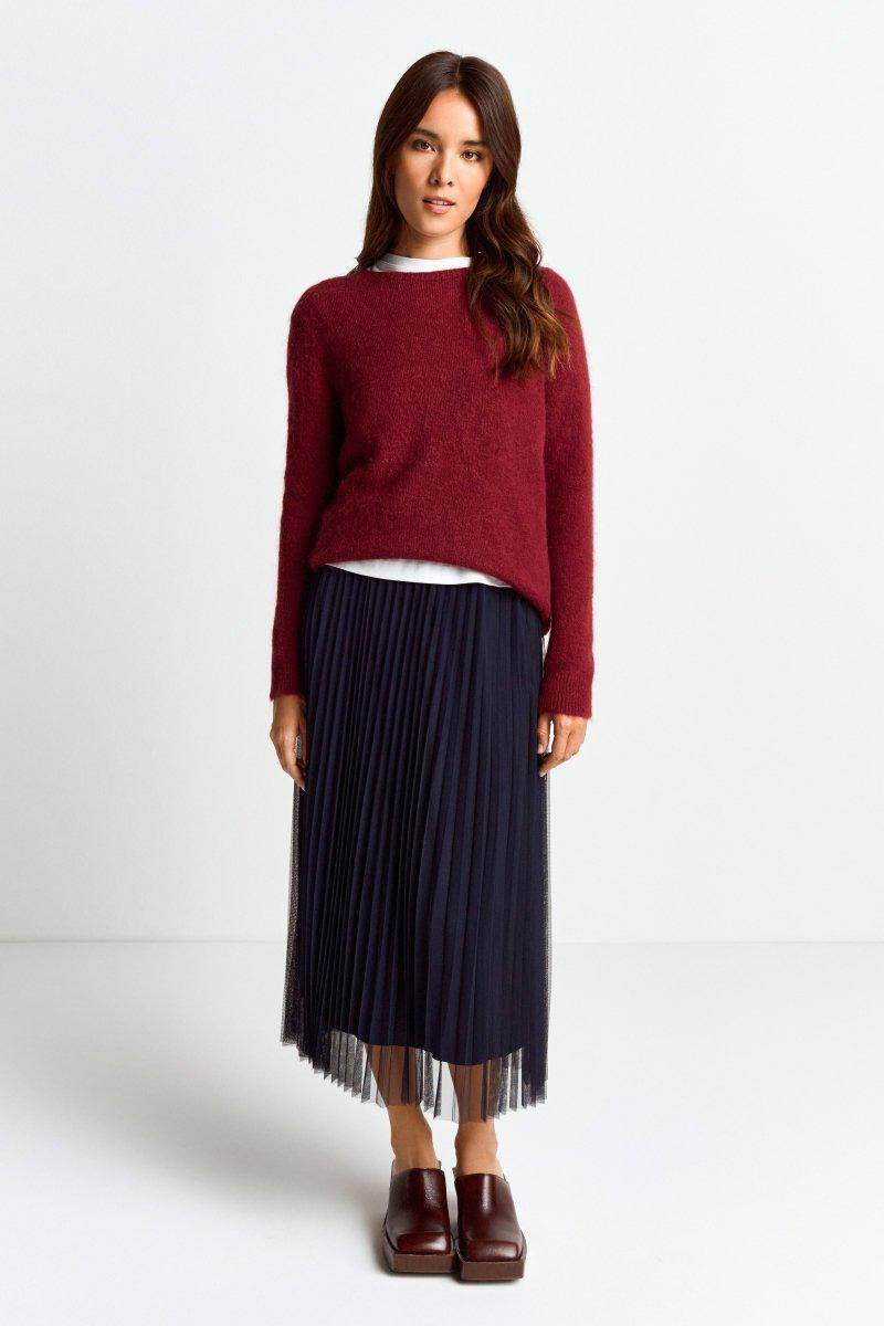 Eich & Royal Strickpullover Aus Weichem Materialmix