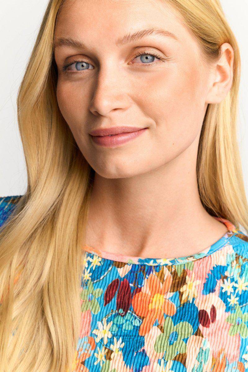 Eich & Royal T-Shirt In Crinkle-Optik