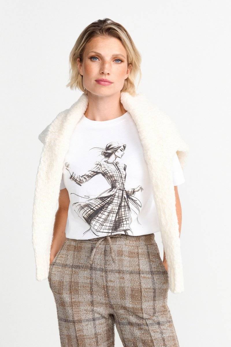 Eich & Royal T-Shirt mit Fashion-Print