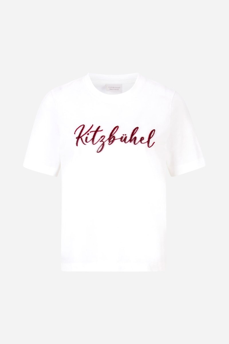 Eich & Royal T-Shirt Mit Flockdruck