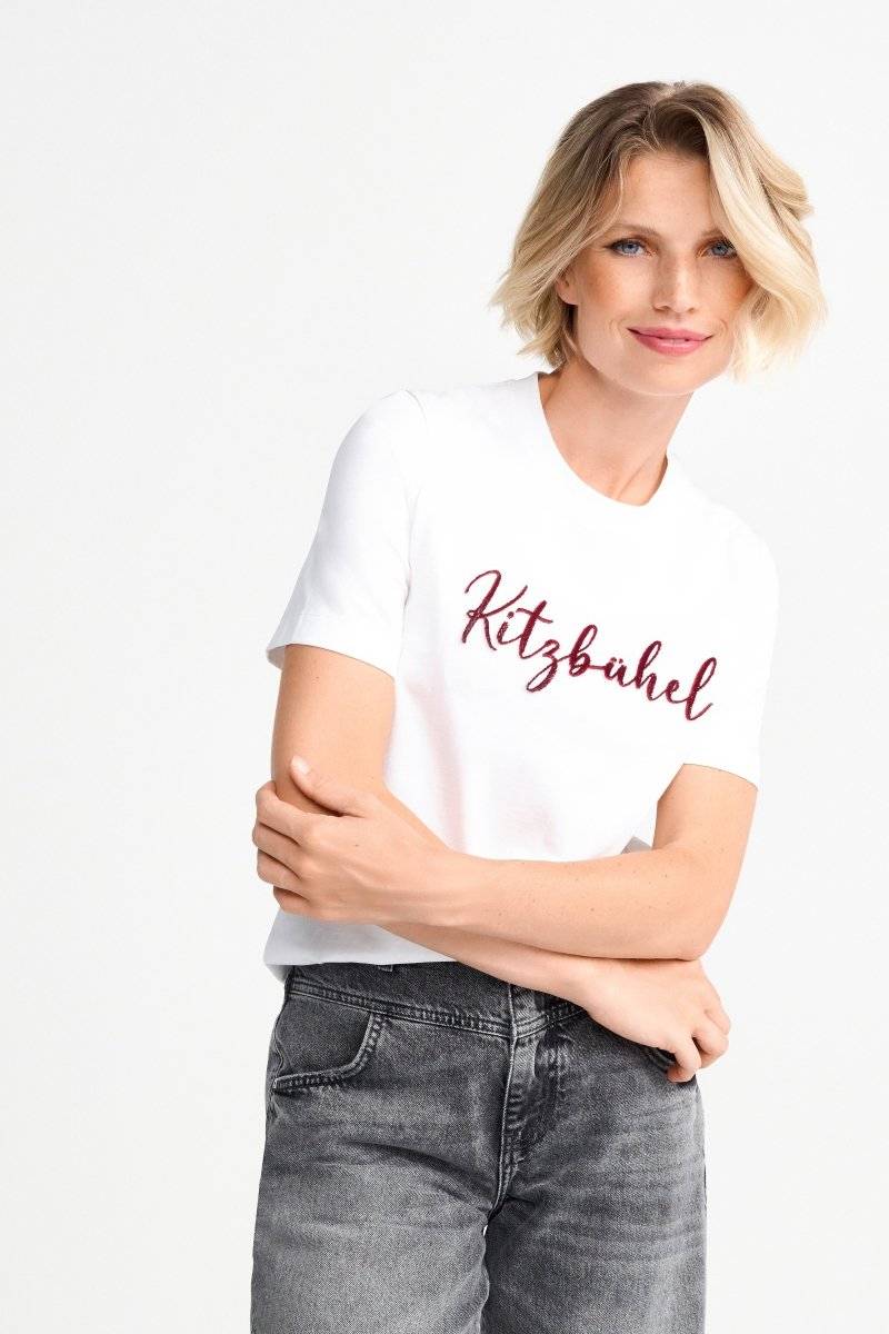 Eich & Royal T-Shirt Mit Flockdruck