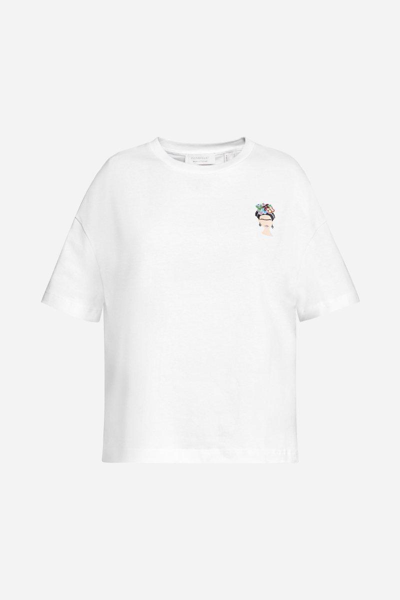 Eich & Royal T-Shirt Mit Frida Kahlo-Applikation