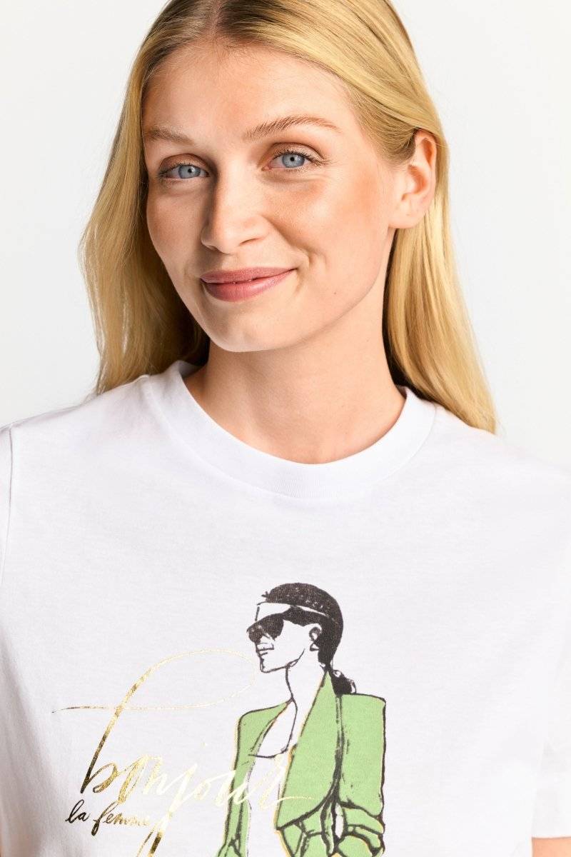 Eich & Royal T-Shirt Mit Illustrations-Print