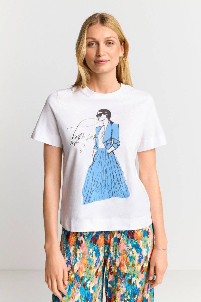 Eich & Royal T-Shirt Mit Illustrations-Print