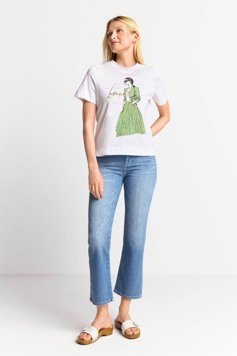Eich & Royal T-Shirt mit Illustrations-Print