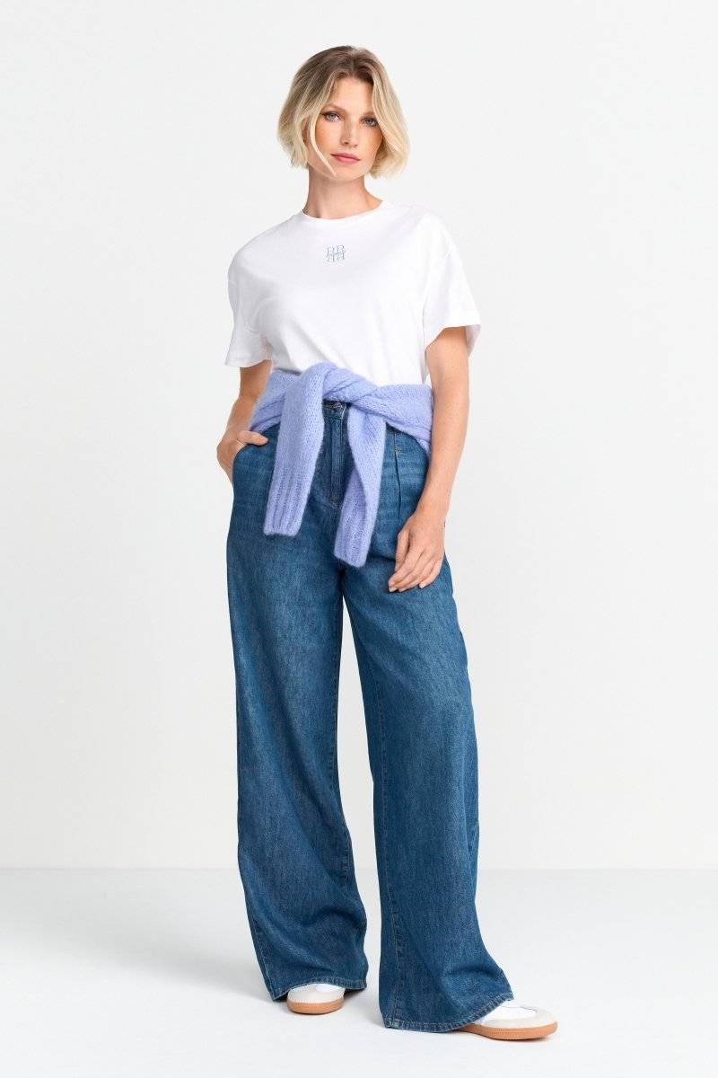 Eich & Royal T-Shirt Mit Logostickerei