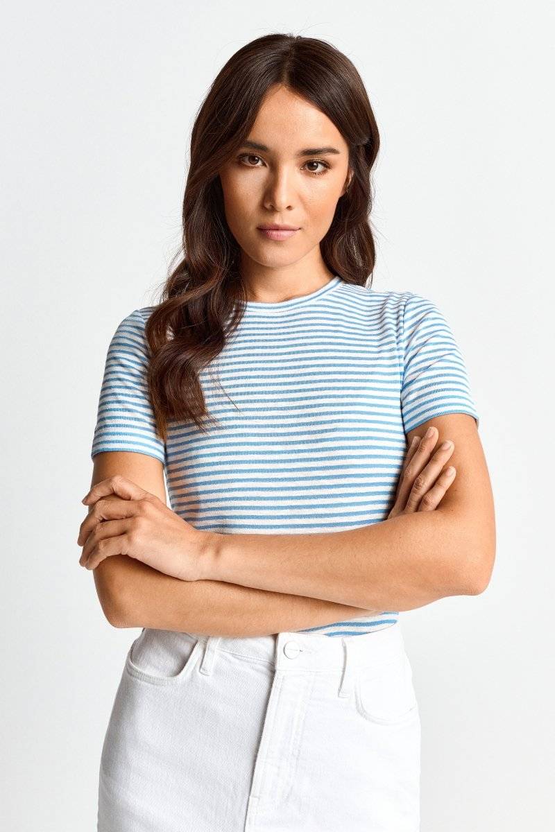 Eich & Royal T-Shirt Mit Metallfäden