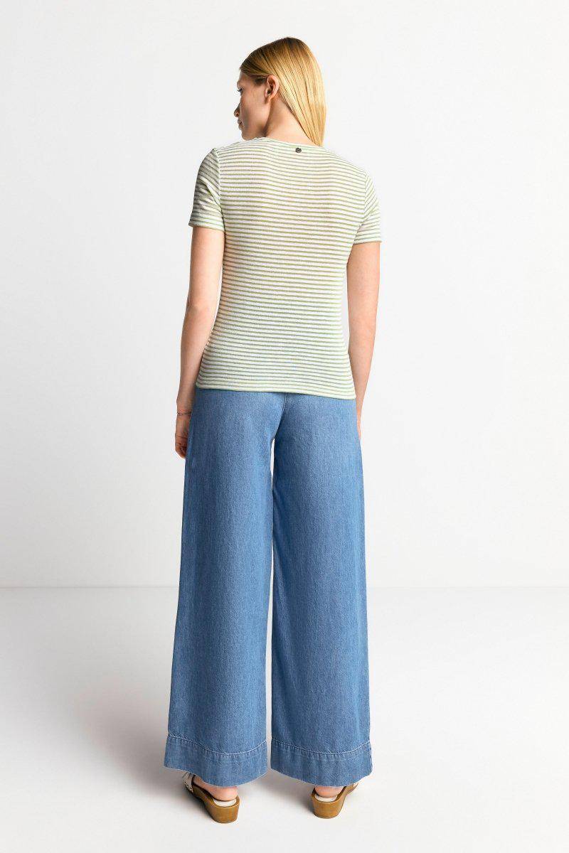 Eich & Royal T-Shirt Mit Metallfäden