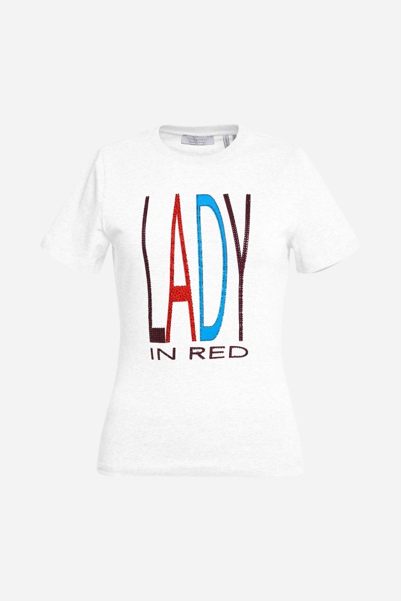 Eich & Royal T-Shirt Mit Strass-Schriftzug