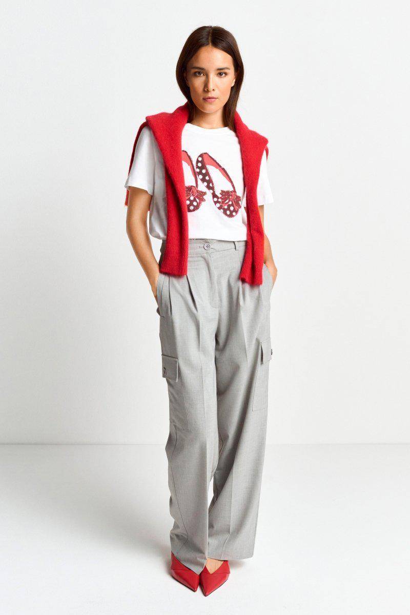 Eich & Royal T-Shirt Mit Strassdetails