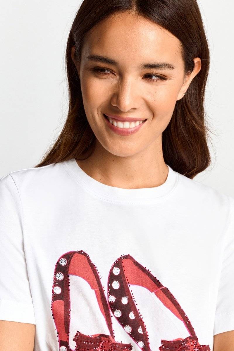 Eich & Royal T-Shirt Mit Strassdetails