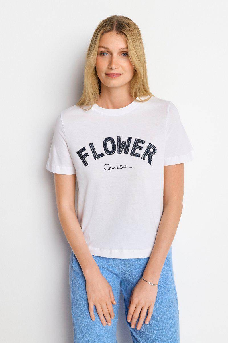 Eich & Royal T-Shirt Mit Strassverzierung