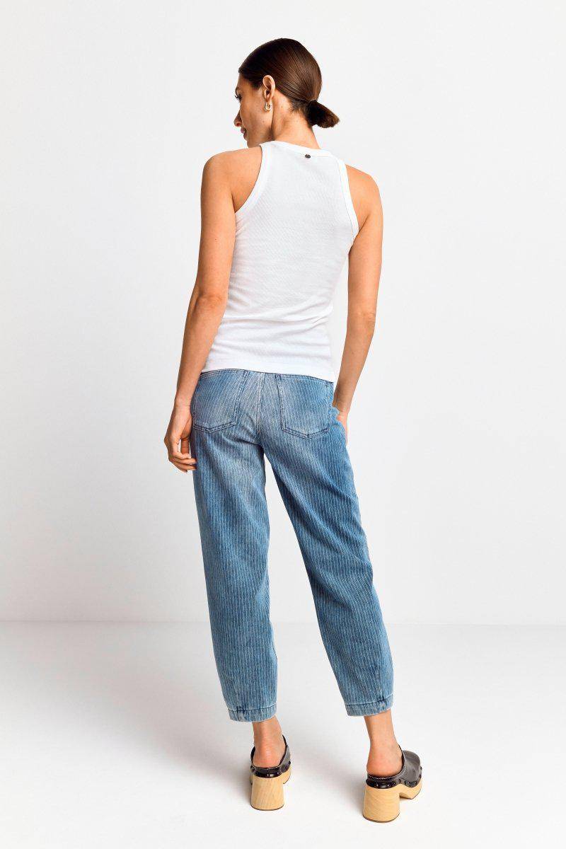 Eich & Royal Top Mit Logostickerei