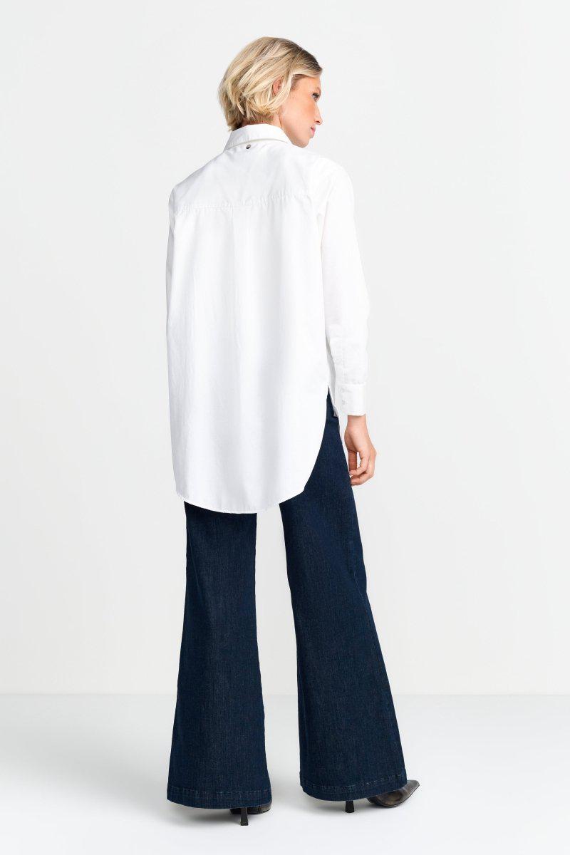 Eich & Royal Weiße Oversize-Bluse