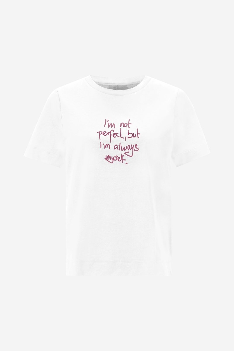 Eich & Royal Weißes Statement-T-Shirt