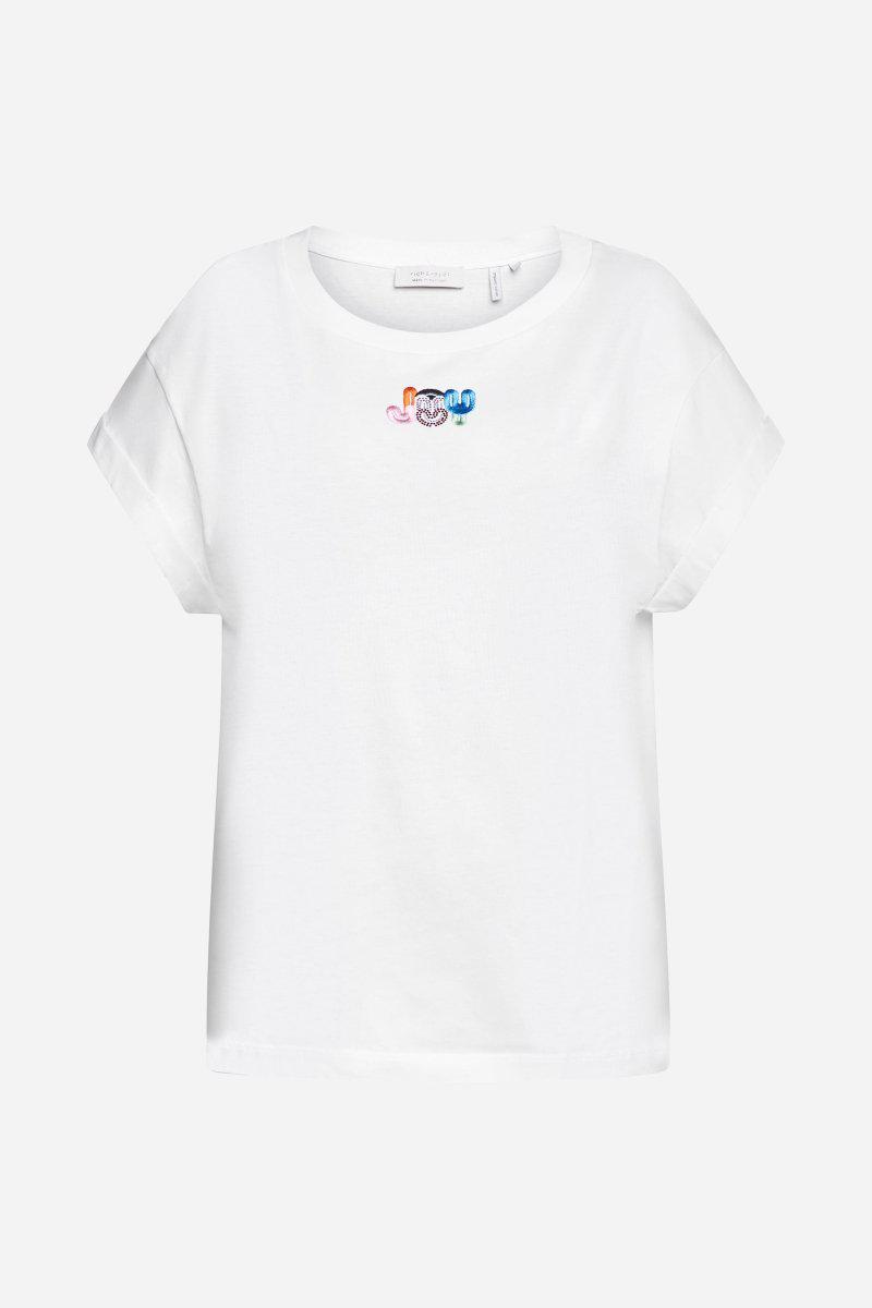 Eich & Royal Weißes T-Shirt Mit Crew-Neck