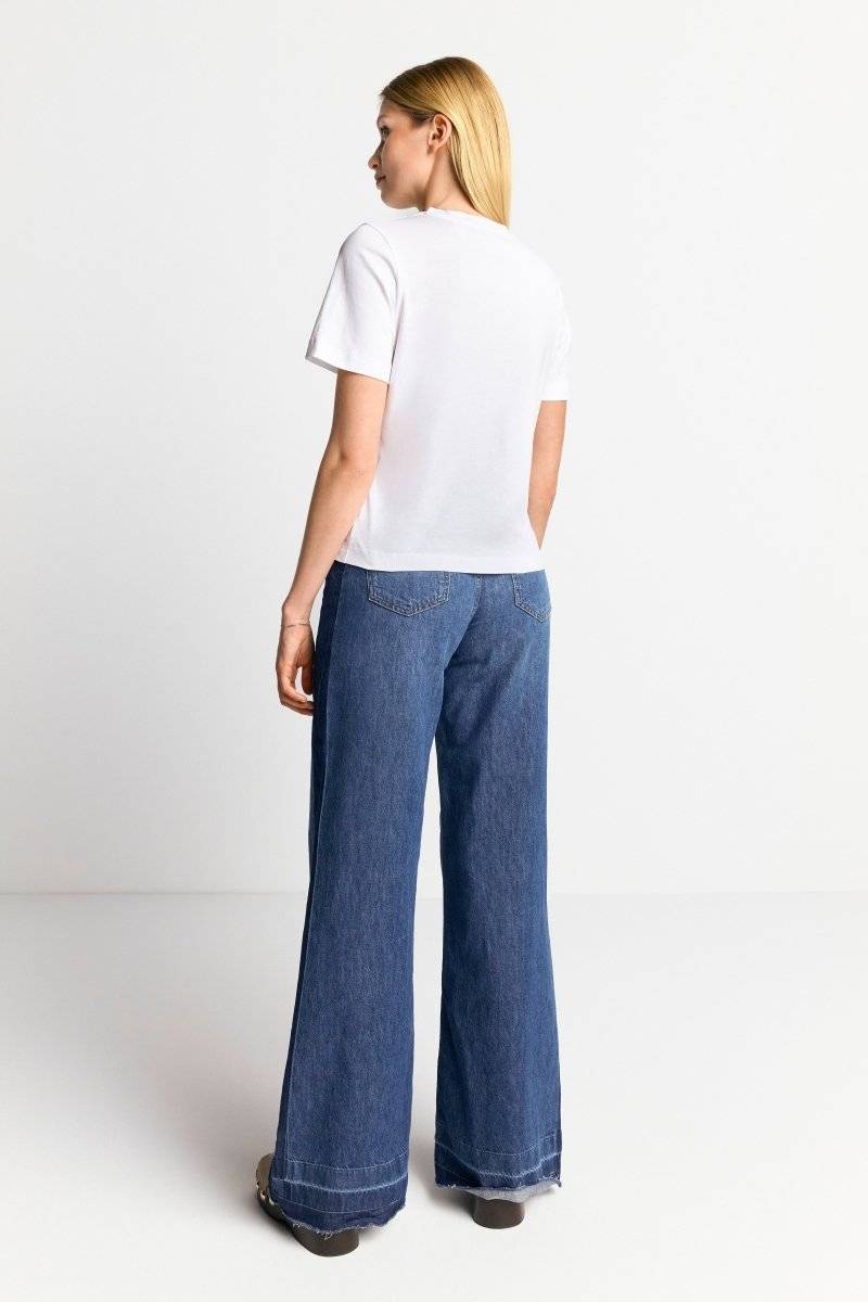 Eich & Royal Weißes T-Shirt Mit Statement-Print