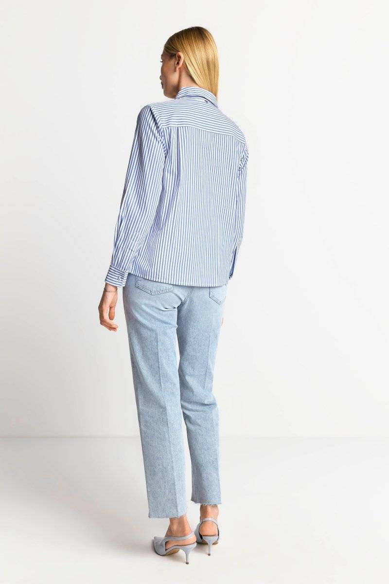 Eich & Royal Weite Hemdbluse Mit Knopfleiste